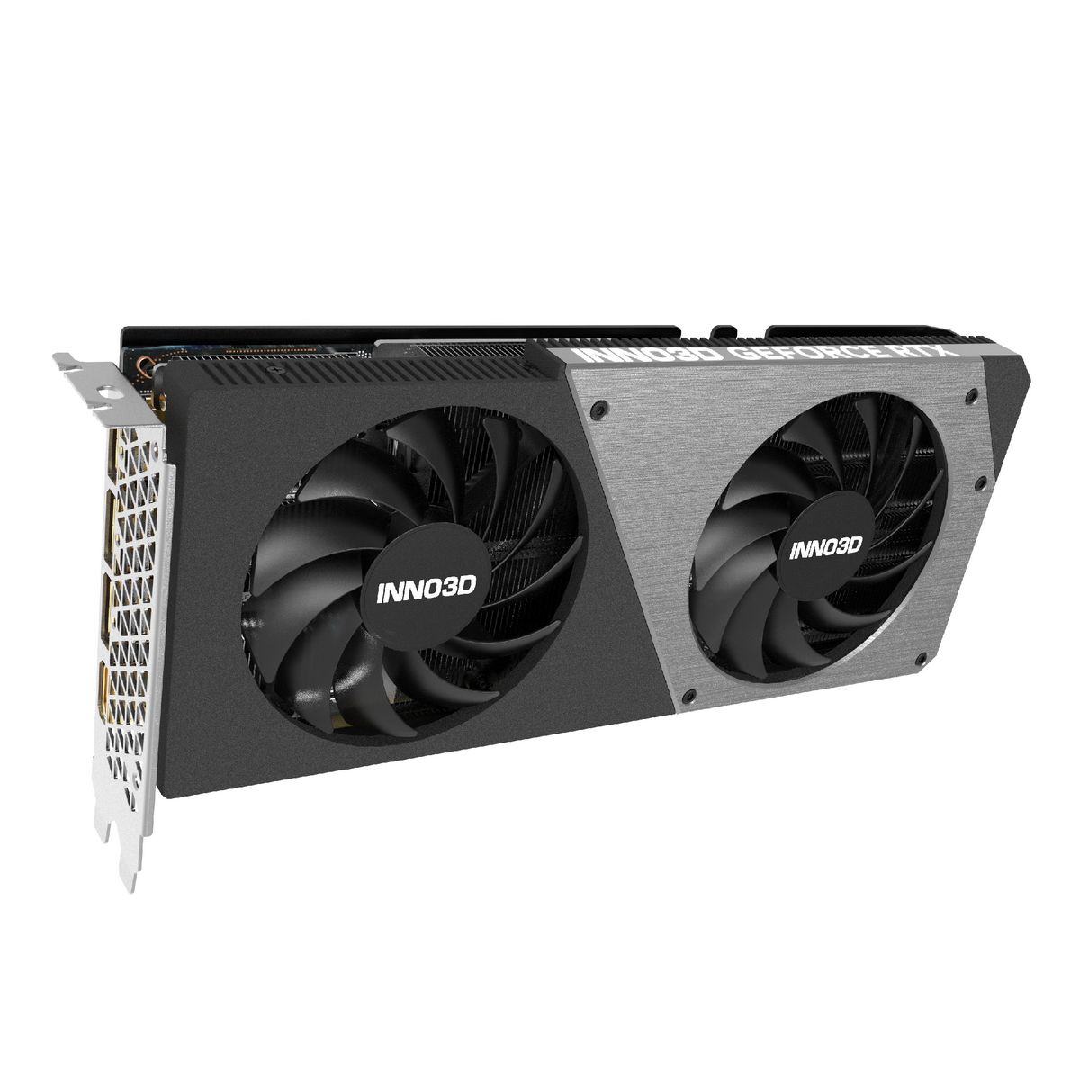 Видеокарта INNO3D RTX4070 SUPER TWIN X2 12GB GDDR6X 192bit 3xDP HDMI 2FAN