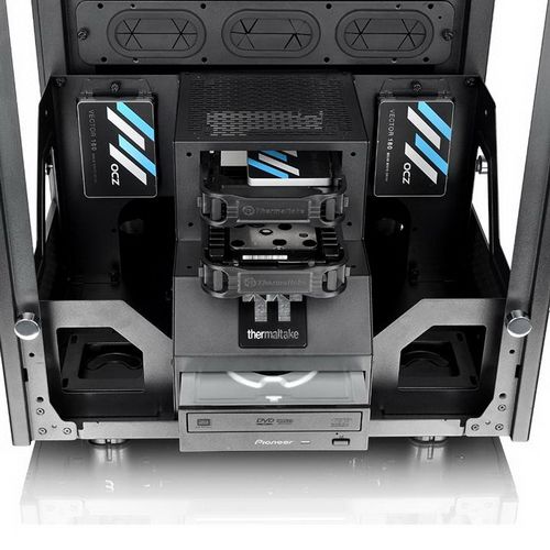 Корпус Thermaltake The Tower 900 CA-1H1-00F1WN-00 /Black/Win/SGCC(6019)