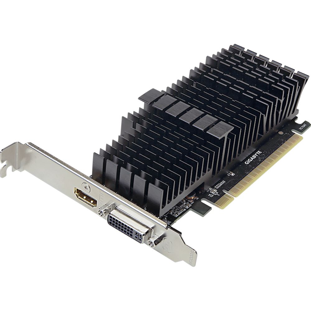 Видеокарта Gigabyte GT710 2GB GDDR5 64bit DVI HDMI PASSVE GV-N710D5SL-2GL