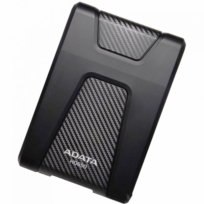 Жесткий диск внешний ADATA HD650 AHD650-4TU31-CBK 4TB 2.5" USB 3.1, LED indicator, Black, Retail {20}