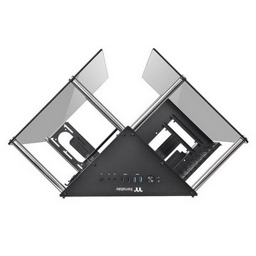 Корпус Thermaltake Core P90 TG CA-1J8-00M1WN-00 Black/Wall Mount/SGCC (871328)