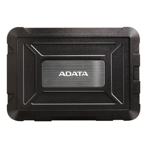 Корпус для HDD/SSD ADATA 2.5" External Enclosure ED600 AED600-U31-CBK USB 3.1, For SSD, HDD 7mm&9.5mm, IP54, Black, AED600-U31-CBK Retail