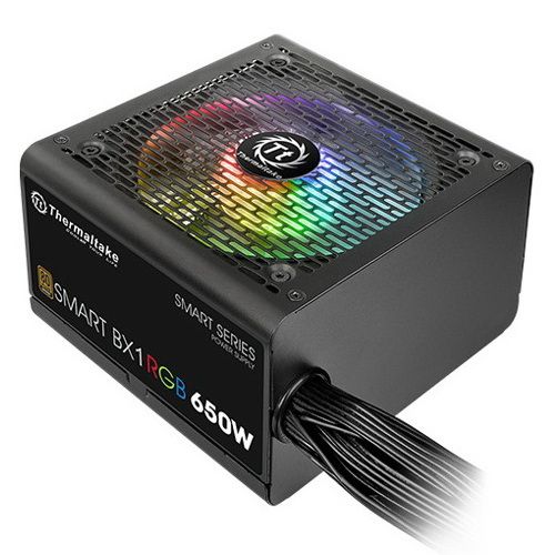 Блок питания Thermaltake Smart BX1 RGB 650W PS-SPR-0650NHSABE-1 650W, 80 Plus Bronze