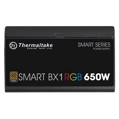 Блок питания Thermaltake Smart BX1 RGB 650W PS-SPR-0650NHSABE-1 650W, 80 Plus Bronze