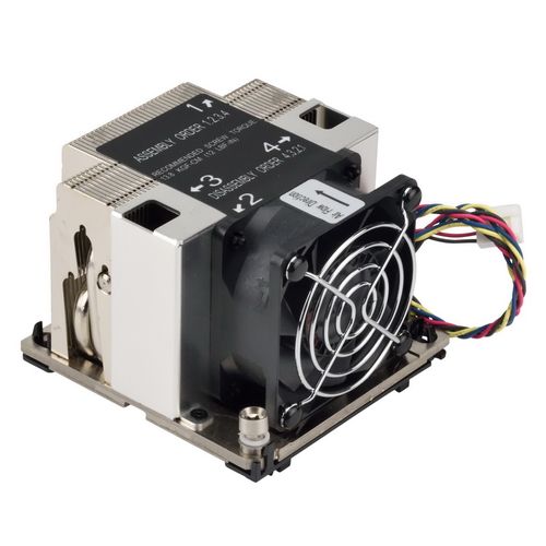 Вентилятор SuperMicro SNK-P0068AP4 2U Active CPU Heat Sink Socket LGA3647-0 Square Mounting Mechanism Intel Xeon Scalable Processors
