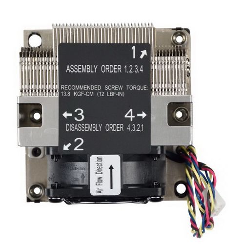 Вентилятор SuperMicro SNK-P0068AP4 2U Active CPU Heat Sink Socket LGA3647-0 Square Mounting Mechanism Intel Xeon Scalable Processors