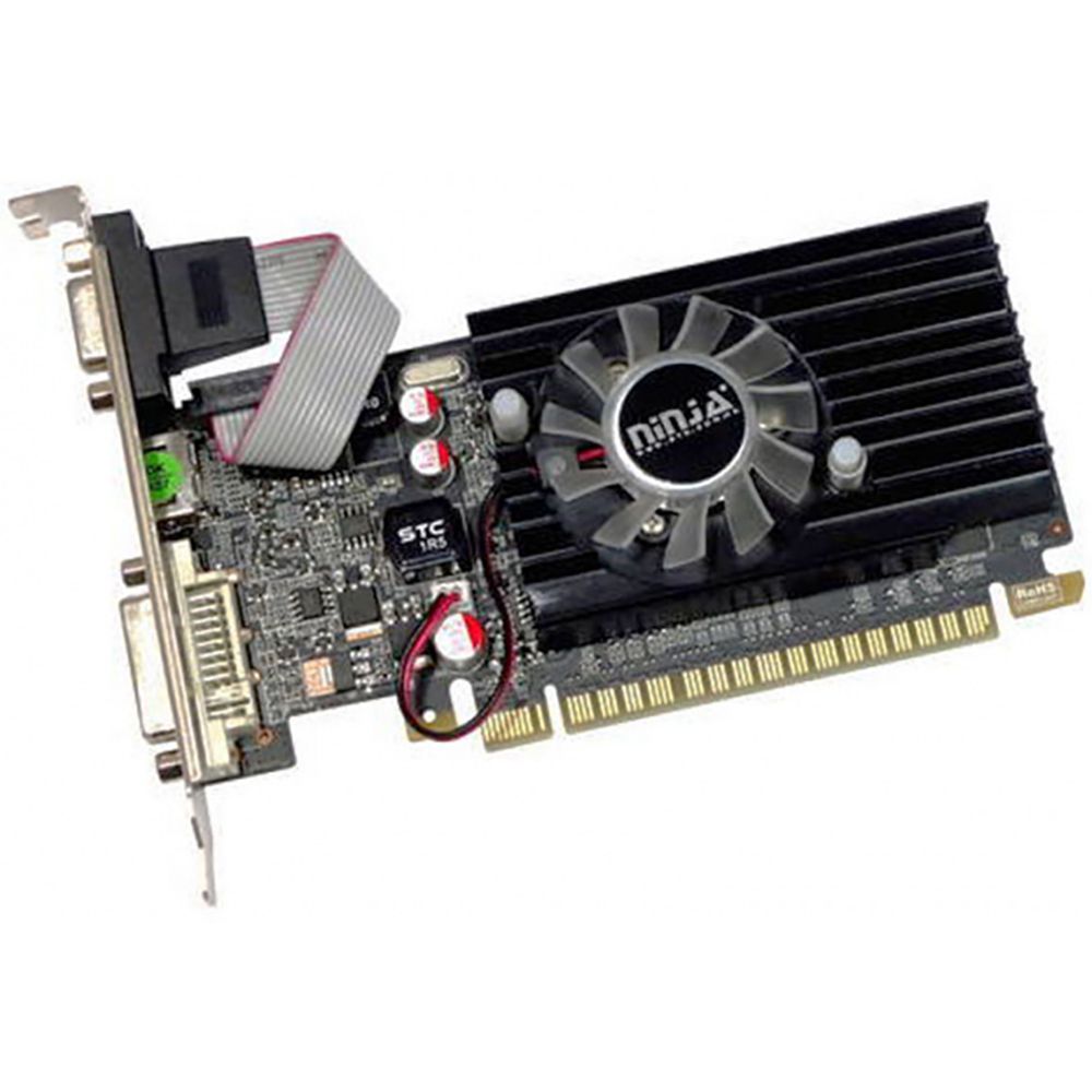 Видеокарта Ninja (Sinotex) Ninja GT730 LP (96SP) 4GB DDR3 128bit VGA DVI HDMI RTL {50} (NK73NP043F) (615092)