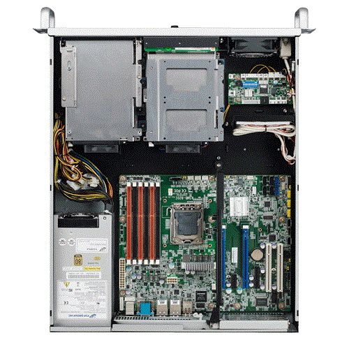 Корпус Advantech HPC-7242MB-00XE 2U Rackmount Chassis, ATX, Drive bays: 4*3.5"/2.5" SATA/SAS12G hotswap (4xNVMe support), 1 x 5.25 Slim ODD, 1x80mm fan, 2x60mm fan, Depth:525mm, w/o PSU Advantech