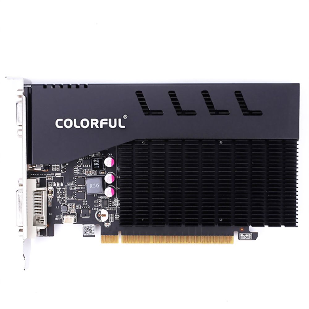 Видеокарта Colorful GT710 NF 1GD3-V 1GB GDDR3 64bit VGA DVI HDMI PASSIVE RTL