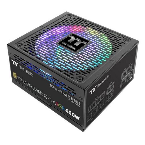 Блок питания Thermaltake Toughpower GF1 ARGB 650 PS-TPD-0650F3FAGE-1 650W, 80 Plus Gold, полностью PS-TPD-0650F3FAGE-1 модульный (521277)