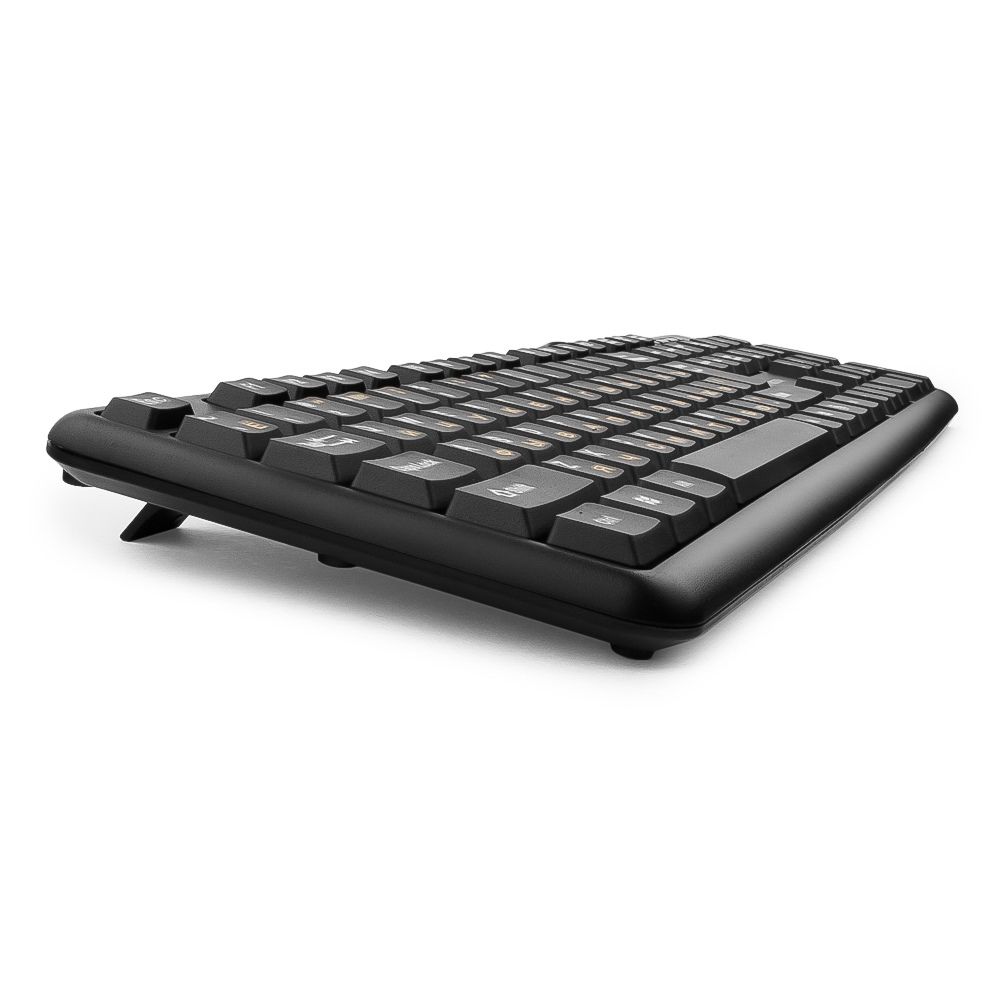Клавиатура Гарнизон GK-100, USB, черный (207858) (207858)