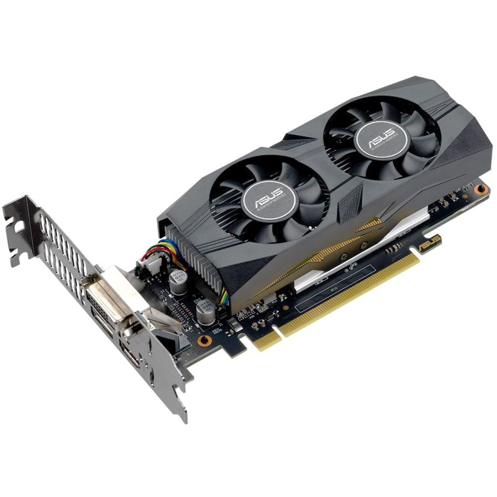 Видеокарта ASUS GTX1650-O4G-LP-BRK 4GB GDDR5 128bit DVI HDMI DP RTL {10}
