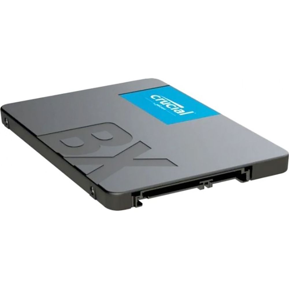 Твердотельный накопитель SSD Crucial BX500 CT480BX500SSD1 480GB 2.5" Client SATA 6Gb/s, 540/500, MTBF 1.5M, 3D TLC, 120TBW, RTL (787330) {100}