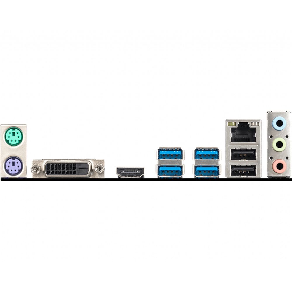 Материнская плата MSI A320M-A PRO, Socket AM4, AMD® A320, 2xDDR4-2400, 1xPCI-Ex16x, 1xPCI-Ex, DVI-D+HDMI, 4xSATA3(RAID 0/1/10), 8 Ch Audio, GLan, (2+4)xUSB2.0, (4+2)xUSB3.1, 2xPS/2, mATX, RTL {20} (663889)
