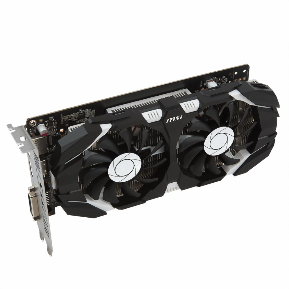 Видеокарта MSI GTX1050Ti 4GB OCV1 GDDR5 128bit DVI HDMI DP RTL {10} (518561)
