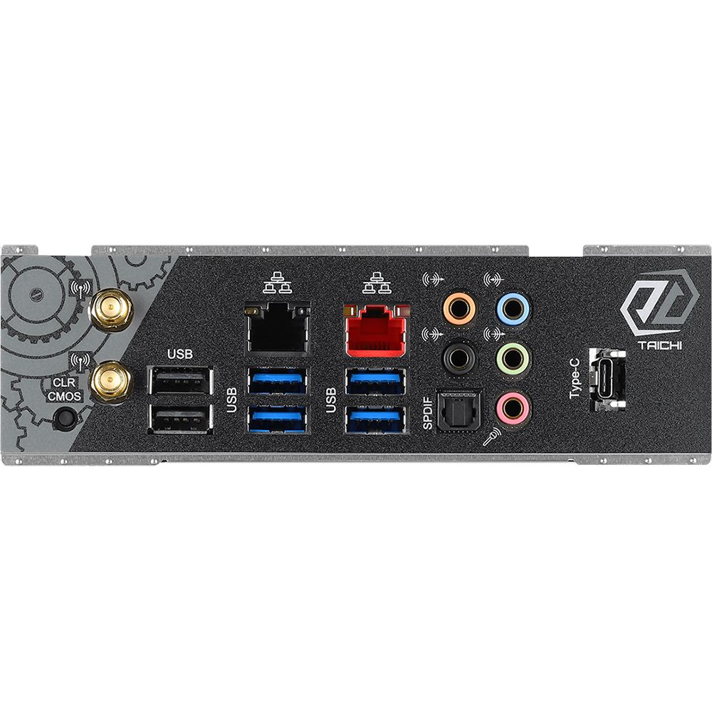 Материнская плата ASRock X299 TAICHI CLX, Socket 2066, Intel®X299, 8xDDR4-2666, 4xPCI-Ex16, 1xPCI-Ex1, 10xSATA3(RAID 0/1/5/10), 3xM.2, 8 Ch Audio, GLan, 1x2.5GLAN, WiFi, (2+4)xUSB2.0, (4+2)xUSB3.2, (1+1)xUSB3.2 Type-C™, ATX, RTL, {5} (339765)