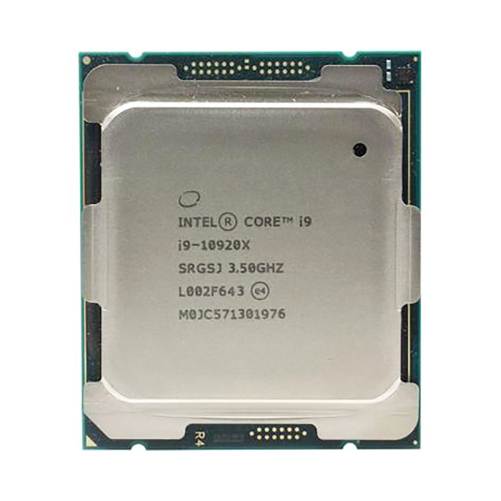 Центральный Процессор Intel Core i9-10920X OEM (Cascade Lake, 14nm, C12/T24, Base 3,50GHz, Turbo 4,60GHz, ITBMT3.0 - 4,80GHz, Without Graphics, L3 19,25Mb, TDP 165W, S2066)