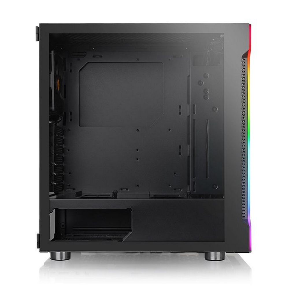 Корпус Thermaltake H200 TG CA-1M3-00M1WN-00 RGB/Black/Win/SPCC/Tempered Glass*1/120mm Standard fan *1 (521529)