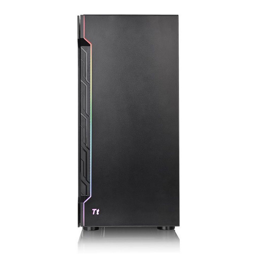 Корпус Thermaltake H200 TG CA-1M3-00M1WN-00 RGB/Black/Win/SPCC/Tempered Glass*1/120mm Standard fan *1 (521529)