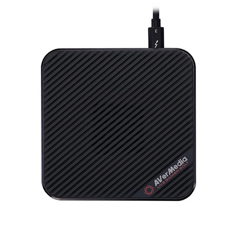 Устройство видеозахвата внешнее AVER Media Live Gamer BOLT, 2160p60, HDMI 2.0 (Pass-Through), Thunderbolt 3, (GC555), (679729), RTL