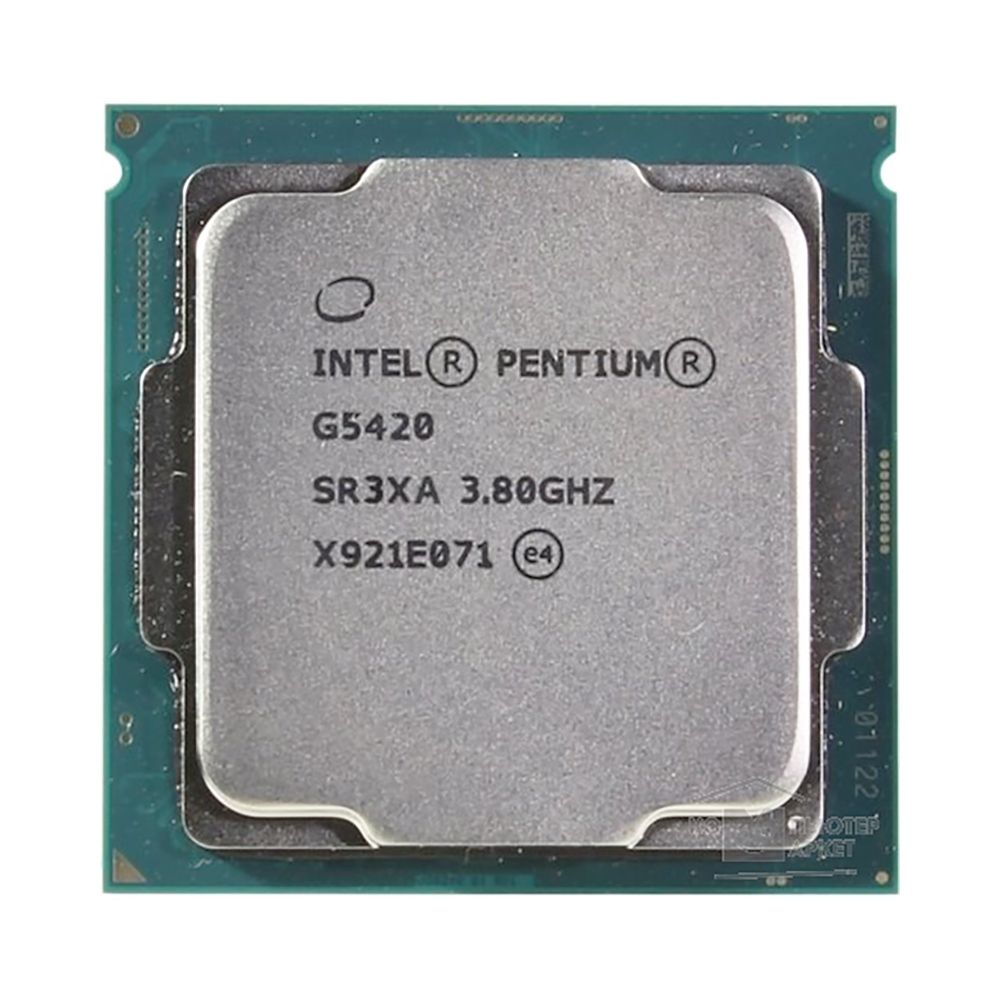 Центральный Процессор Intel Pentium G5420 OEM (Coffee Lake, 14nm, C2/T4, Base 3,80GHz, UHD 610, L3 4Mb, TDP 54W, S1151)