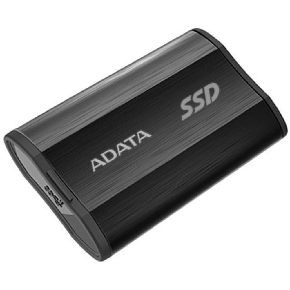 Твердотельный накопитель SSD ADATA SE800 Black External ASE800-512GU32G2-CBK 512GB 1.8" USB 3.2 Gen 2 Type-C, 1000R, USB 3.2 Type-C to C cable,USB 3.2 Type-C to A cable, Quick Start Guide, Tough-IP68 dustproof and waterproof, Military-Grade shockproof, RTL (771472)