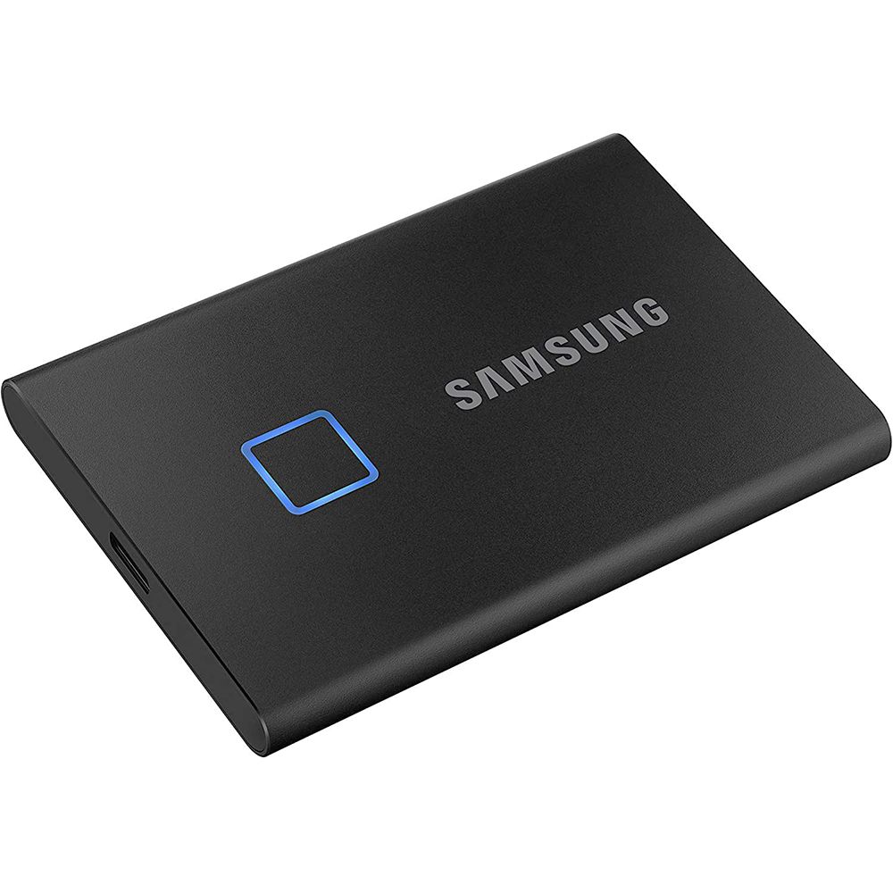 Твердотельный накопитель SSD Samsung T7 Touch Black External MU-PC2T0K/WW 1.8" 2TB USB 3.2 Gen 2 Type-C, 1050/1000 RTL (195303)