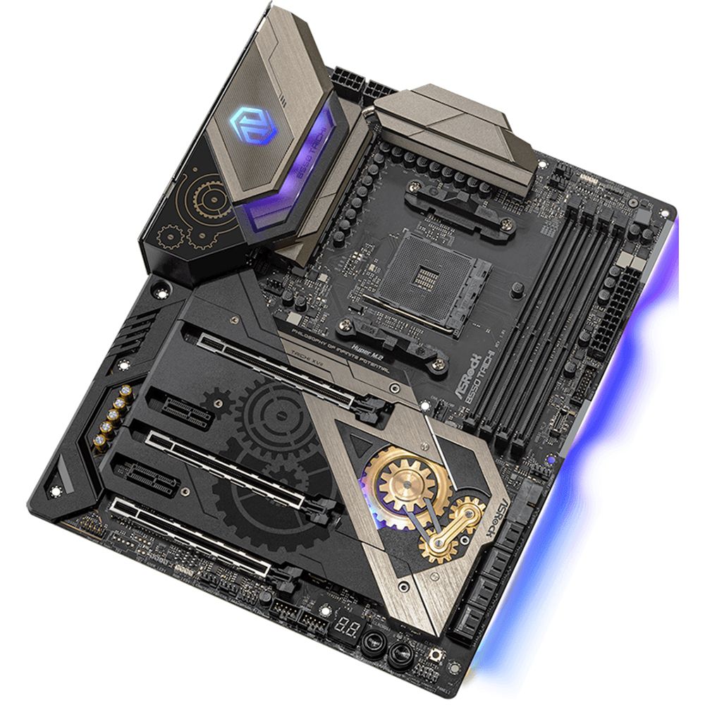 Материнская плата ASRock B550 TAICHI, Socket AM4, AMD B550, 4xDDR4-3200, HDMI+DP, 3xPCI-Ex16, 2xPCI-Ex1, 8xSATA3(RAID 0/1/10), 2xM.2, 8 Ch Audio, 1x2,5GLan, WiFi, (2+4)xUSB2.0, (5+4)xUSB3.2, (1+1)xUSB3.2 Type-C™, ATX, RTL, {5} (931642)
