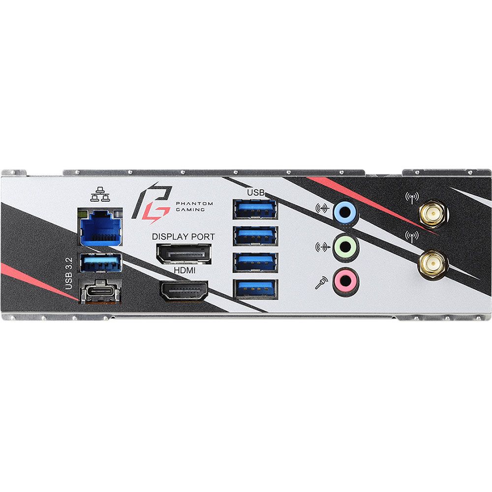 Материнская плата ASRock B550 PHANTOM GAMING-ITX/AX, Socket AM4, AMD B550, 2xDDR4-3200, HDMI+DP, 1xPCI-Ex16, 4xSATA3(RAID 0/1/10), 2xM.2, 8 Ch Audio, 1x2.5GLan, WiFi, (0+2)xUSB2.0, (5+2)xUSB3.2, (1+1)xUSB3.2 Type-C™, 1xPS/2, Mini-ITX, RTL {10} (931611)
