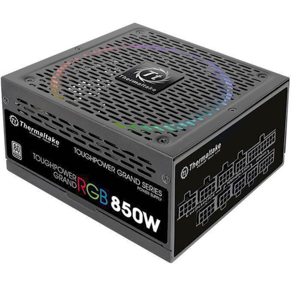 Блок питания ПК Thermaltake Toughpower PF1 ARGB 850 TPD-850AH3FCP-A / PS-TPD-0850F3FAPE-1, 850W, 80 Plus Platinum, полностью модульный