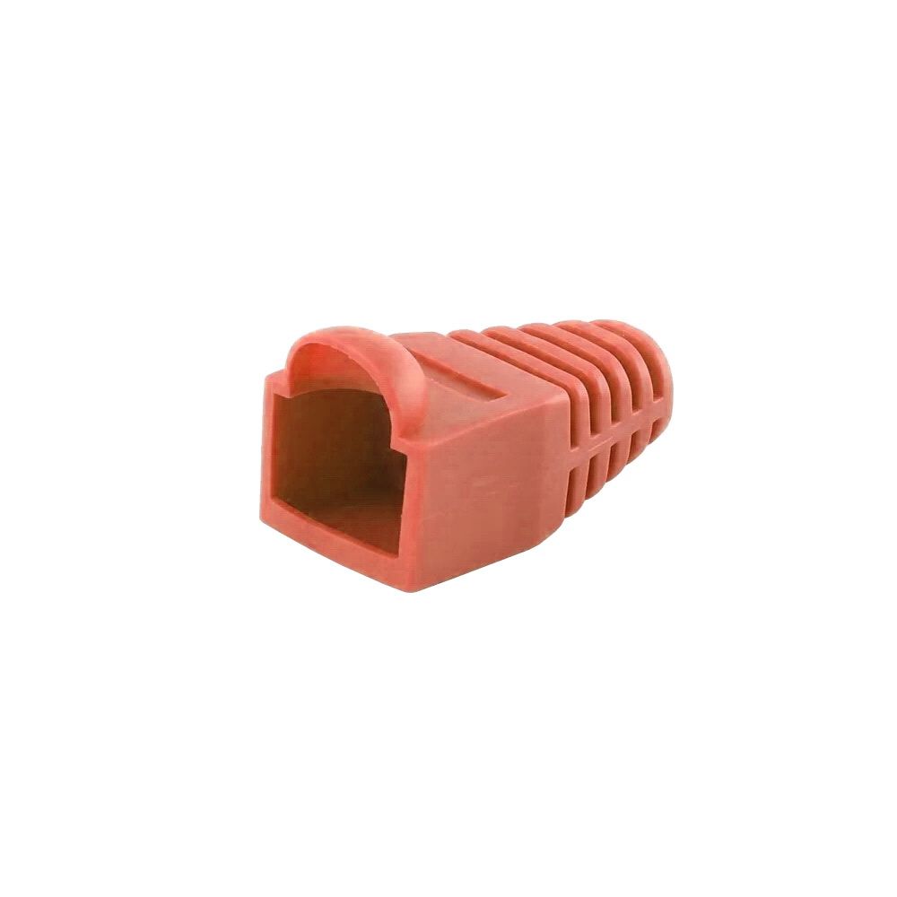 Аксессуары Cablexpert Колпачок RJ-45 изолирующий красный (100 шт.) <Одна единица товара - это упаковка из 100 шт.> (033091) {50}