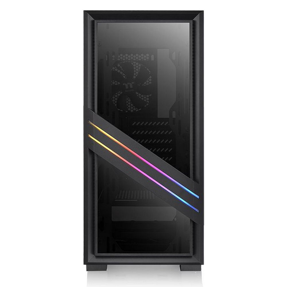 Корпус Thermaltake Versa T35 TG RGB CA-1R7-00M1WN-00 Black/Win/SPCC/Tempered Glass*2/120mm Standard Fan*1