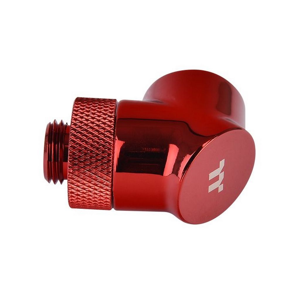 Угловой адаптер Thermaltake Pacific G1/4 90 Degree Adapter |CL-W052-CU00RE-A| - Red/DIY LCS/Fitting/2 Pack