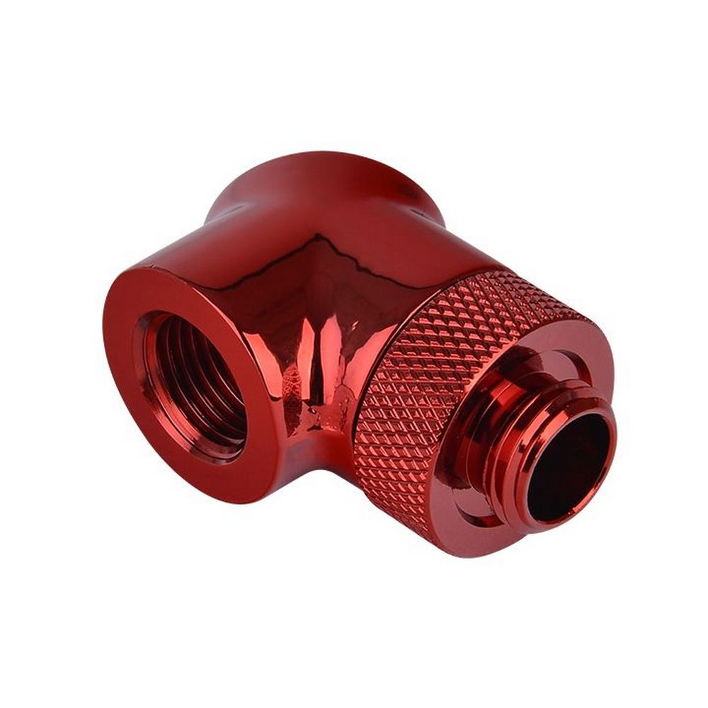 Угловой адаптер Thermaltake Pacific G1/4 90 Degree Adapter |CL-W052-CU00RE-A| - Red/DIY LCS/Fitting/2 Pack
