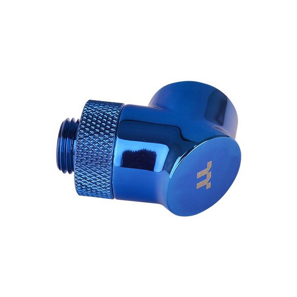 Угловой адаптер Thermaltake Pacific G1/4 90 Degree Adapter |CL-W052-CU00BU-A| - Blue/DIY LCS/Fitting/2 Pack