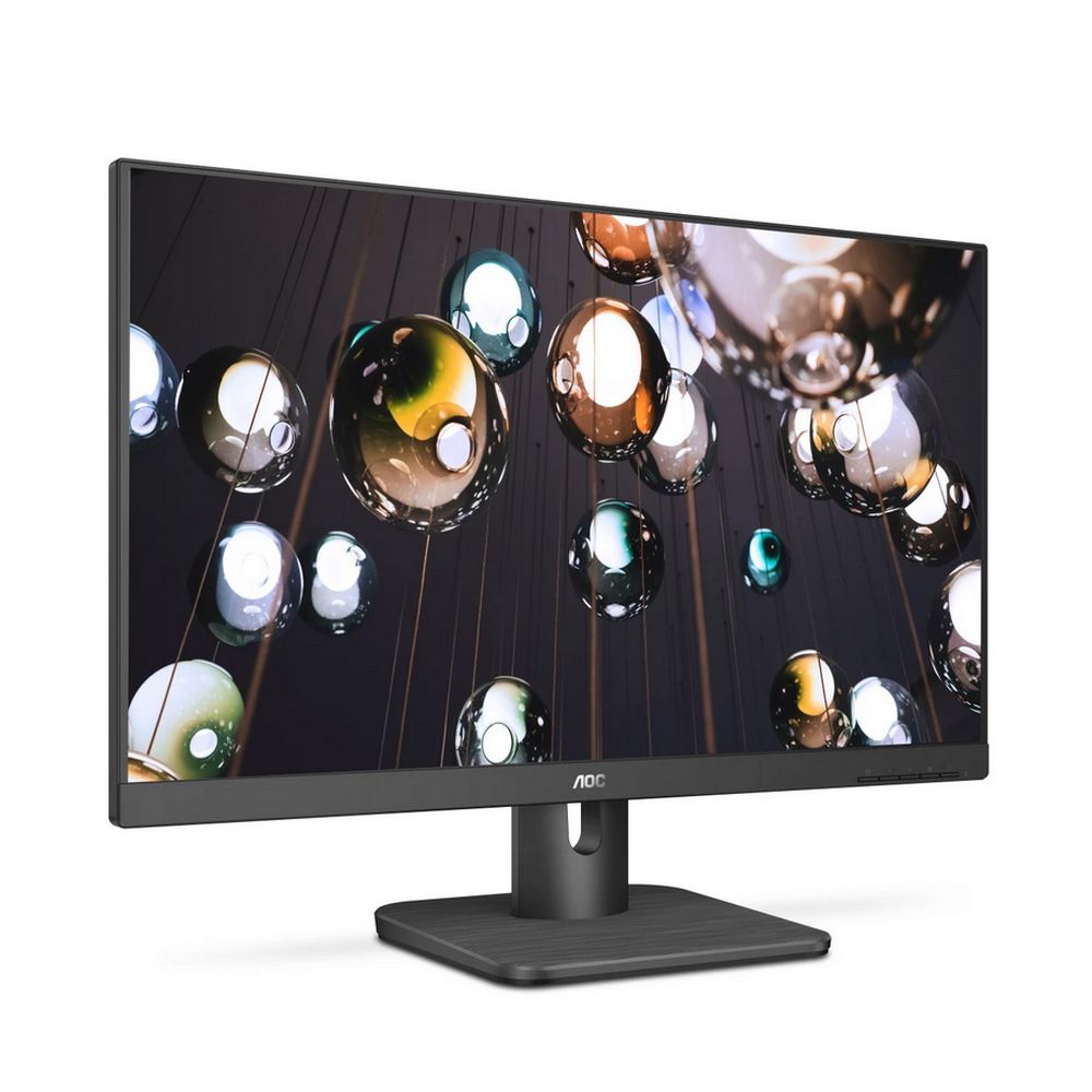 Монитор AOC 23.8" 24E1Q Black (IPS, 1920x1080, D-sub+HDMI+DP, 5 ms, 178°/178°, 250 cd/m, 20M:1), (146234)