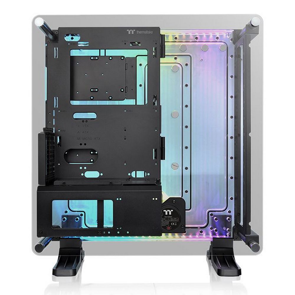 Корпус Thermaltake DistroCase 350P CA-1Q8-00M1WN-00 Black/Win/SPCC/PMMA/Tempered Glass*1 (524629)