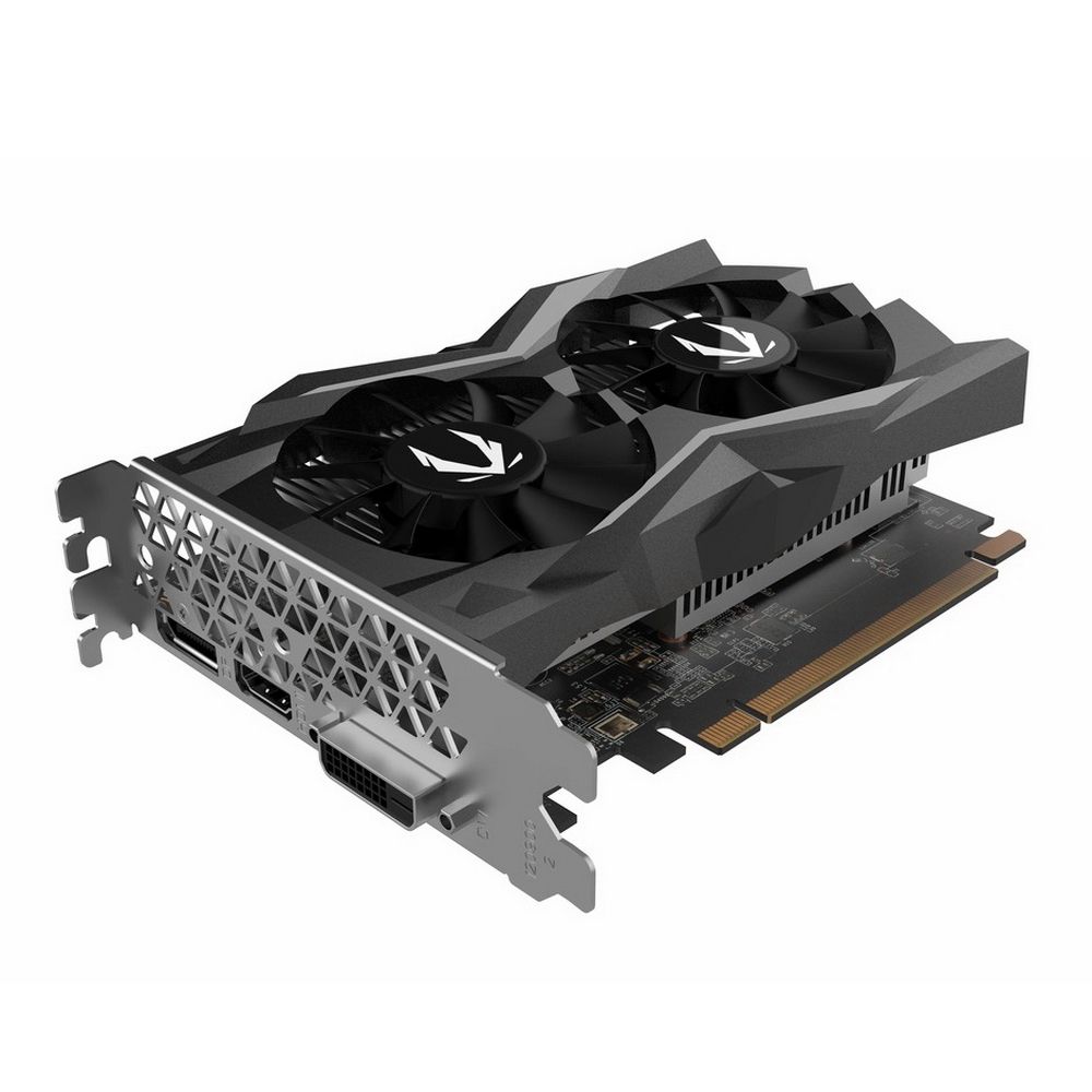 Видеокарта Zotac GTX1650 GAMING AMP Core 4GB 128bit GDDR6 DVI-D HDMI DP RTL {20}