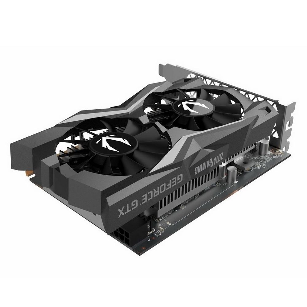 Видеокарта Zotac GTX1650 GAMING AMP Core 4GB 128bit GDDR6 DVI-D HDMI DP RTL {20}