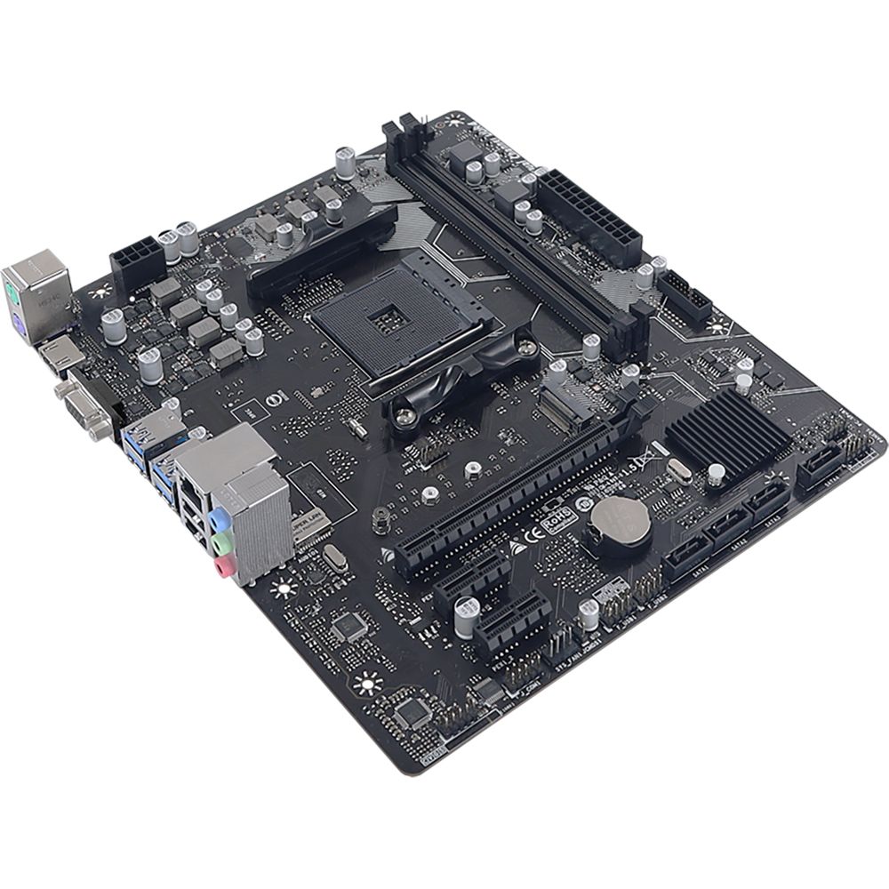 Материнская плата BIOSTAR A520MH, Socket AM4, AMD A520, 2xDDR4-2933, D-SUB+HDMI, 1xPCI-Ex16, 2xPCI-Ex1, 4xSATA3(RAID 0/1/10), 1xM.2, 8 Ch Audio, GLan, (4+2)xUSB2.0, (2+4)xUSB3.2, 2xPS/2, mATX, RTL, {}
