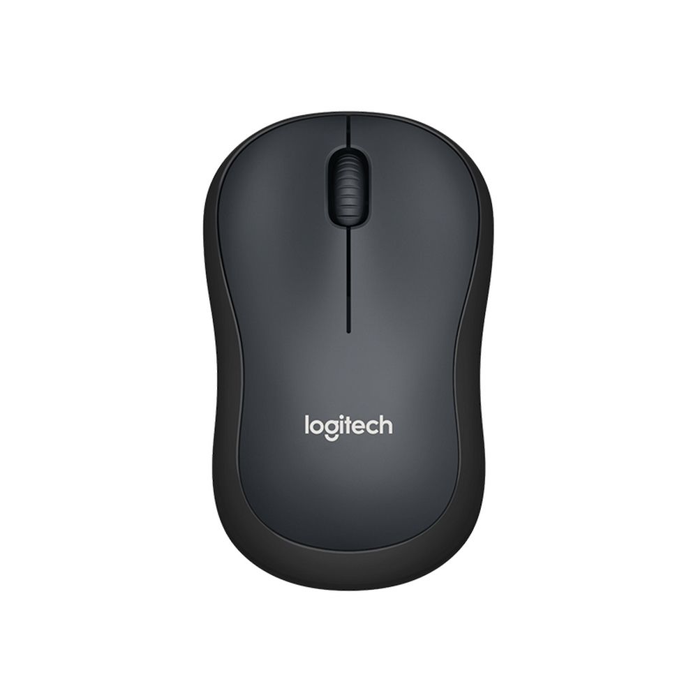 Мышь беспроводная Logitech M220 Silent Charcoal |910-004878| черная, оптическая, 1000dpi, 2.4 GHz, USB-ресивер, бесшумная (066199)