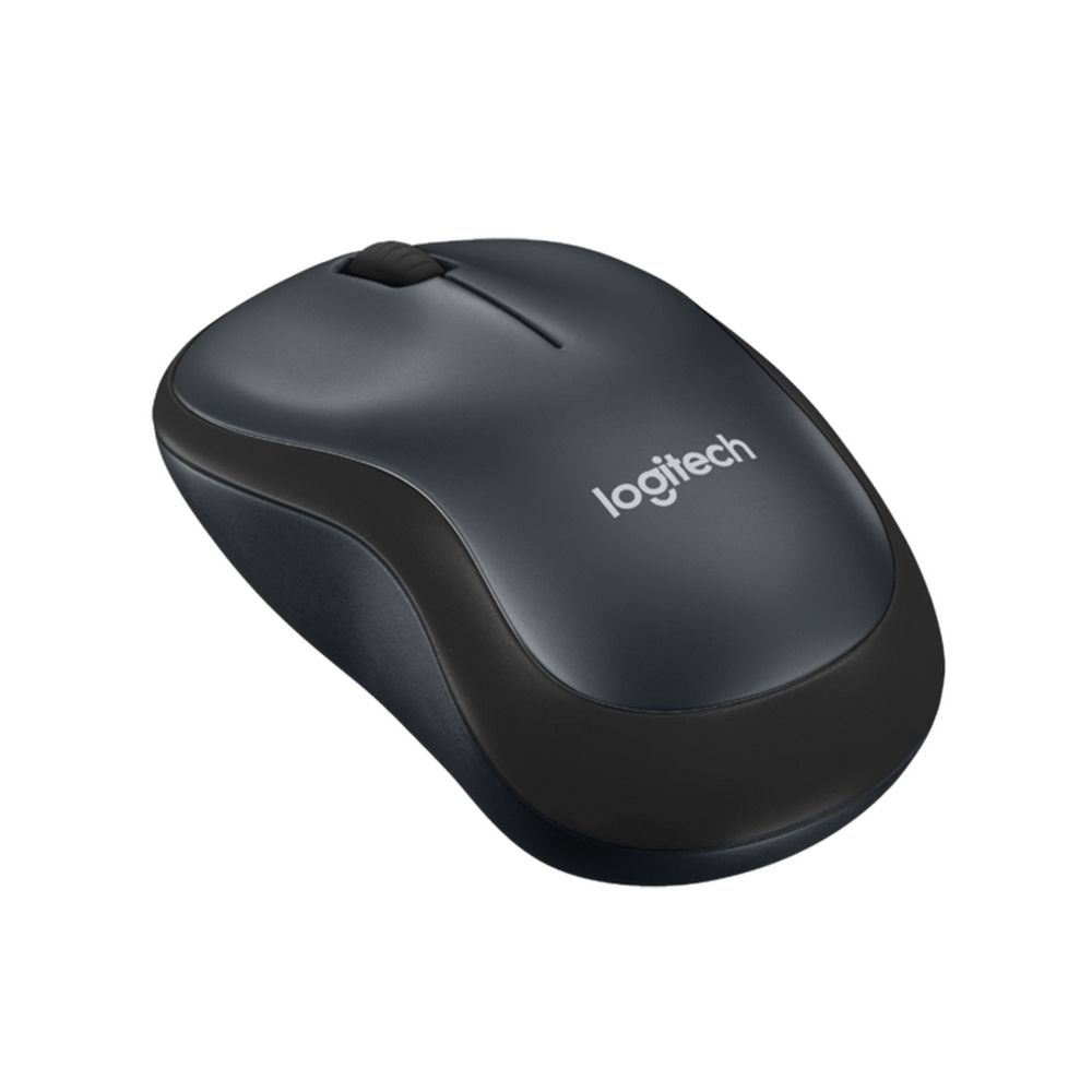 Мышь беспроводная Logitech M220 Silent Charcoal |910-004878| черная, оптическая, 1000dpi, 2.4 GHz, USB-ресивер, бесшумная (066199)