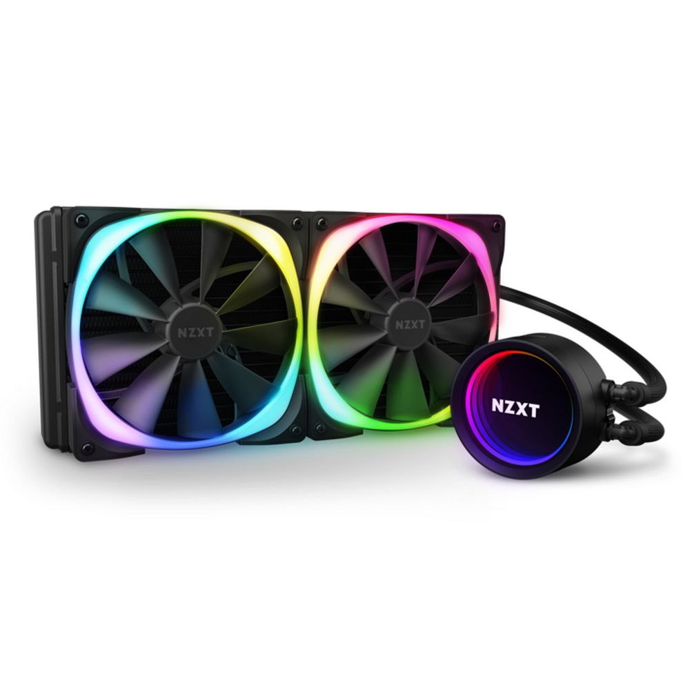 Жидкостная система охлаждения NZXT Kraken X63 RGB |RL-KRX63-R1| 280mm AIO Liquid Cooler with Aer RGB and RGB LED, RTL {6} (696444)