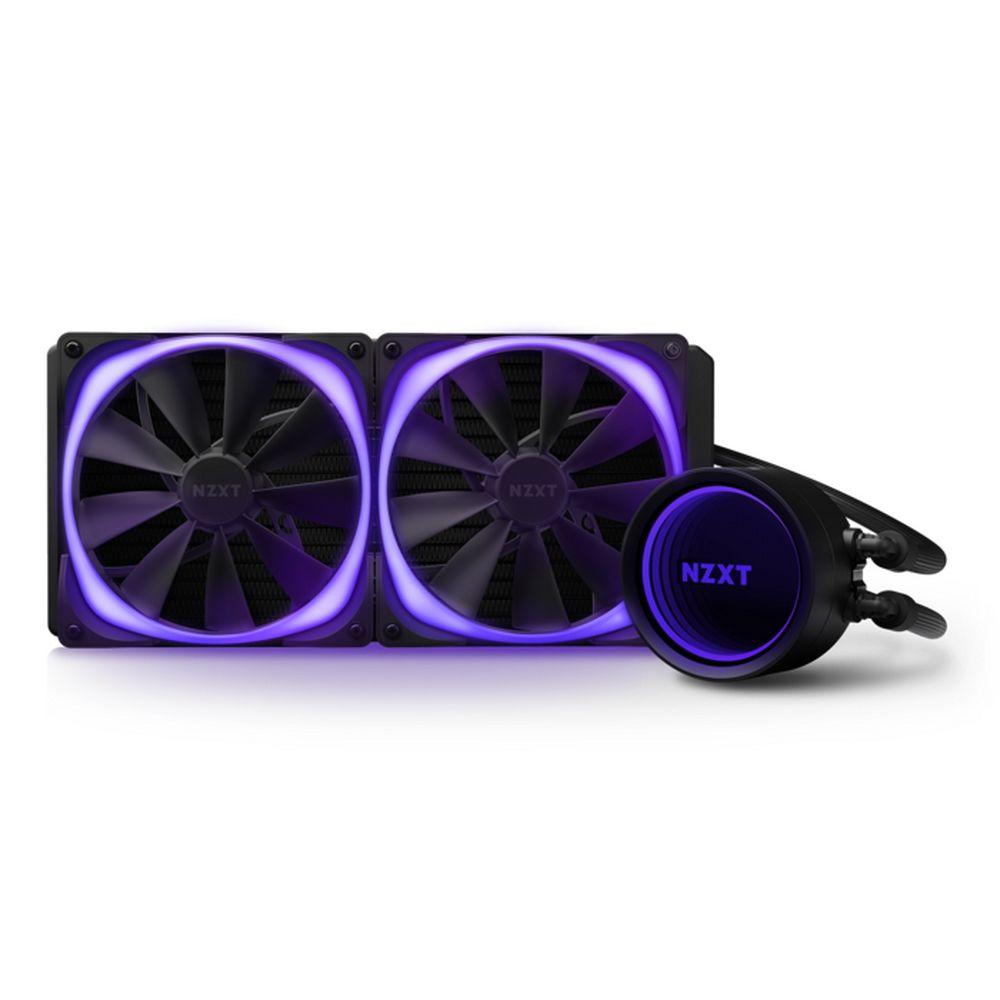 Жидкостная система охлаждения NZXT Kraken X63 RGB |RL-KRX63-R1| 280mm AIO Liquid Cooler with Aer RGB and RGB LED, RTL {6} (696444)