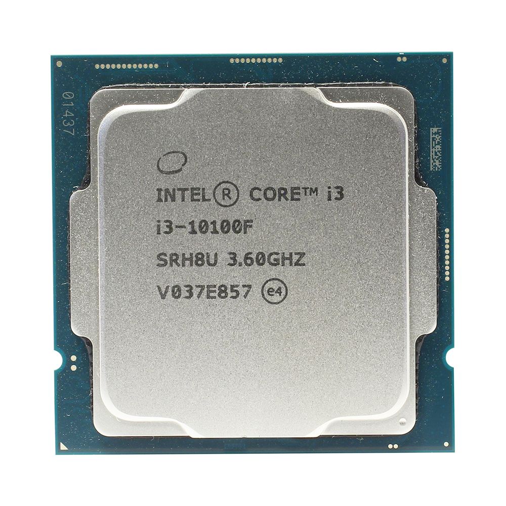 Центральный Процессор Intel Core I3-10100F BOX (Comet Lake, 14nm, C4/T8, Base 3,60GHz, Turbo 4,30GHz, Without Graphics, L3 6Mb, TDP 65W, S1200) (192620) BOX (192620)