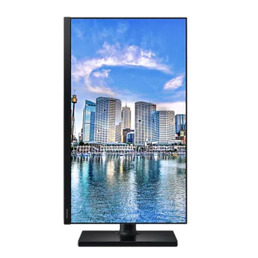 Монитор Samsung 23.8" SAMSUNG F24T450FQI Black (IPS, 1920x1080, HDMI+DP, 5 ms, 178/178, 250 cd/m, 1000:1, Pivot)