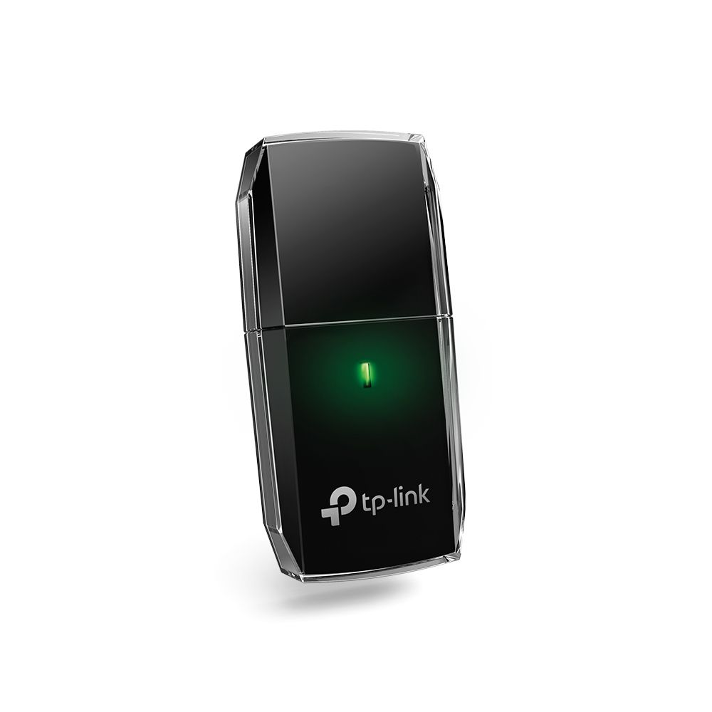 Сетевой адаптер TP-LINK Archer T2U AC600 Двухдиапазонный Wi-Fi USB-адаптер, чипсет Mediatek, 1T1R, до 433 Мбит/с на 5 ГГц или до 150 Мбит/с на 2,4 ГГц, 802.11ac/a/b/g/n, кнопка WPS, интерфейс USB 2.0, встроенная антенна,(089917), RTL {60}