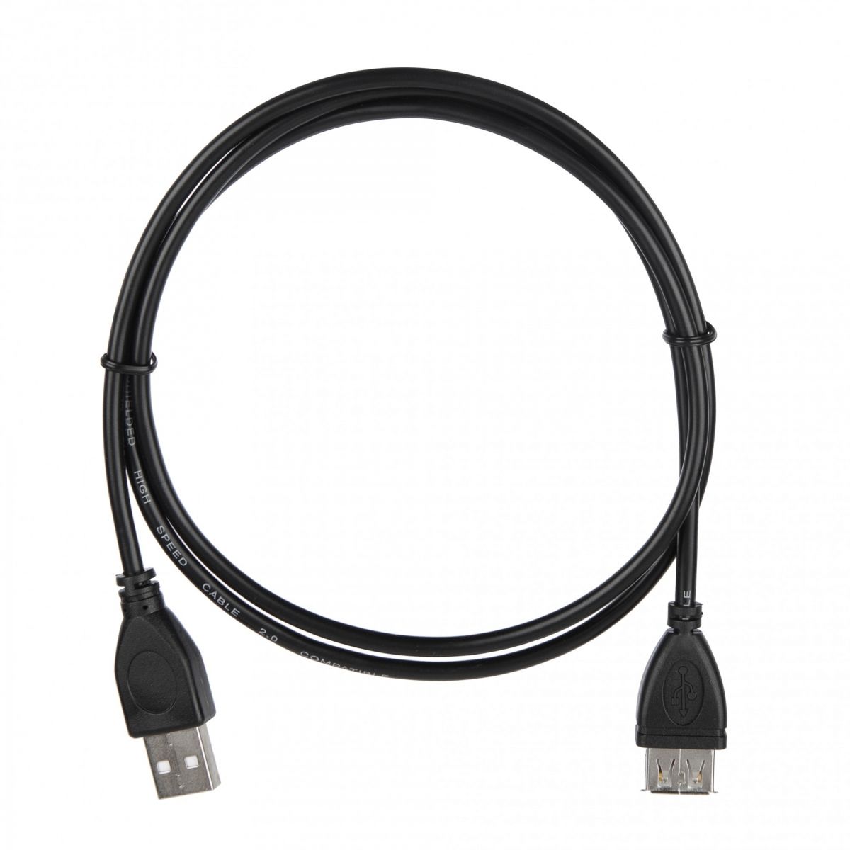Кабель ACD Кабель ACD-U2AAF-10L |ACD-U2AAF-10L| USB 2.0, A male - A feмale, ТТХ: |ACD-U2AAF-10L| (7/0.12BC+PE)*1P+(7/0.12BC+PE)*2C+7/0.12BC+AL+PVC OD4.0, Черный, 1м (742040)