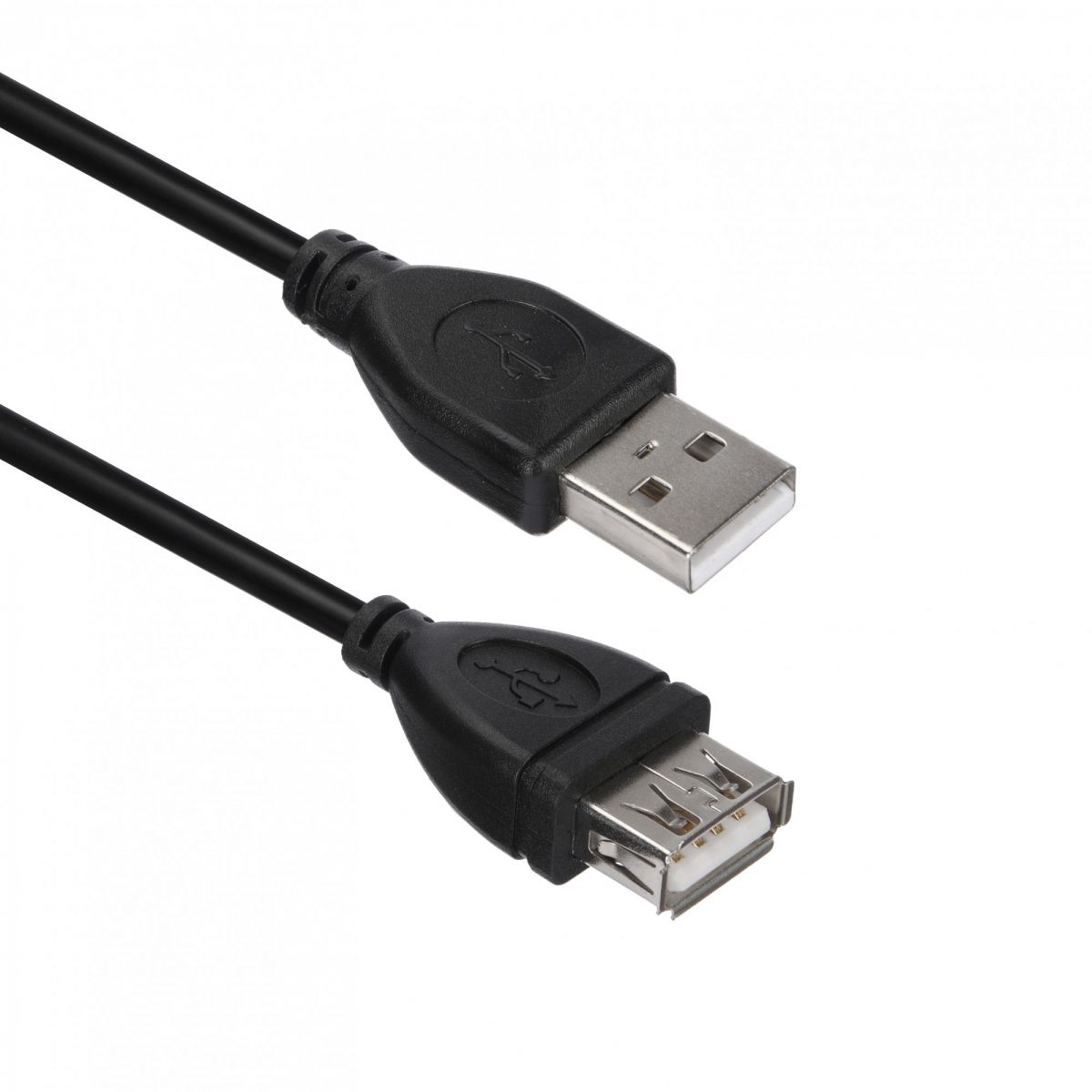 Кабель ACD Кабель ACD-U2AAF-10L |ACD-U2AAF-10L| USB 2.0, A male - A feмale, ТТХ: |ACD-U2AAF-10L| (7/0.12BC+PE)*1P+(7/0.12BC+PE)*2C+7/0.12BC+AL+PVC OD4.0, Черный, 1м (742040)