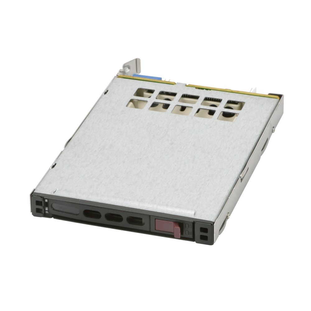 Комплектующие корпусов SuperMicro MCP-220-81504-0N Single slim 2.5» SAS3 (12Gb/s) hot swap in slim FDD form factor